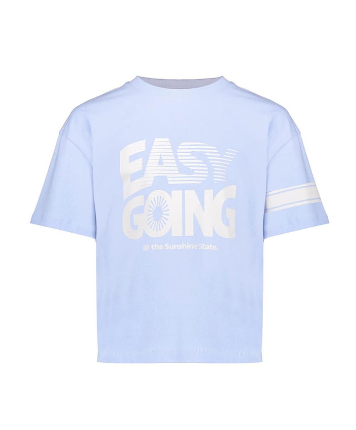 Meisjes T-shirt blauw