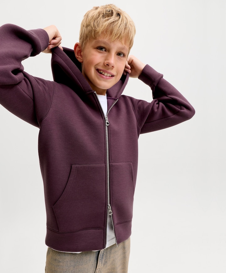 Jongens vest bruin