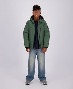 Jongens jas groen