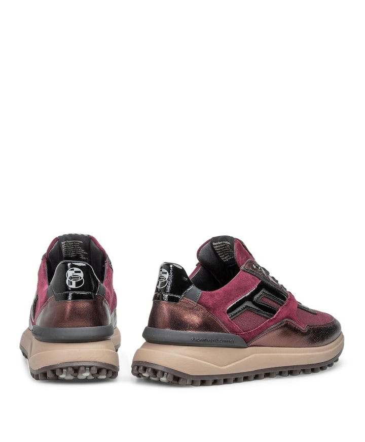 dames sneakers bordeaux