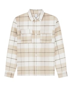 Heren overshirt bruin