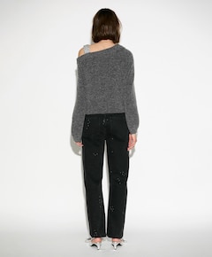 Dames trui grijs