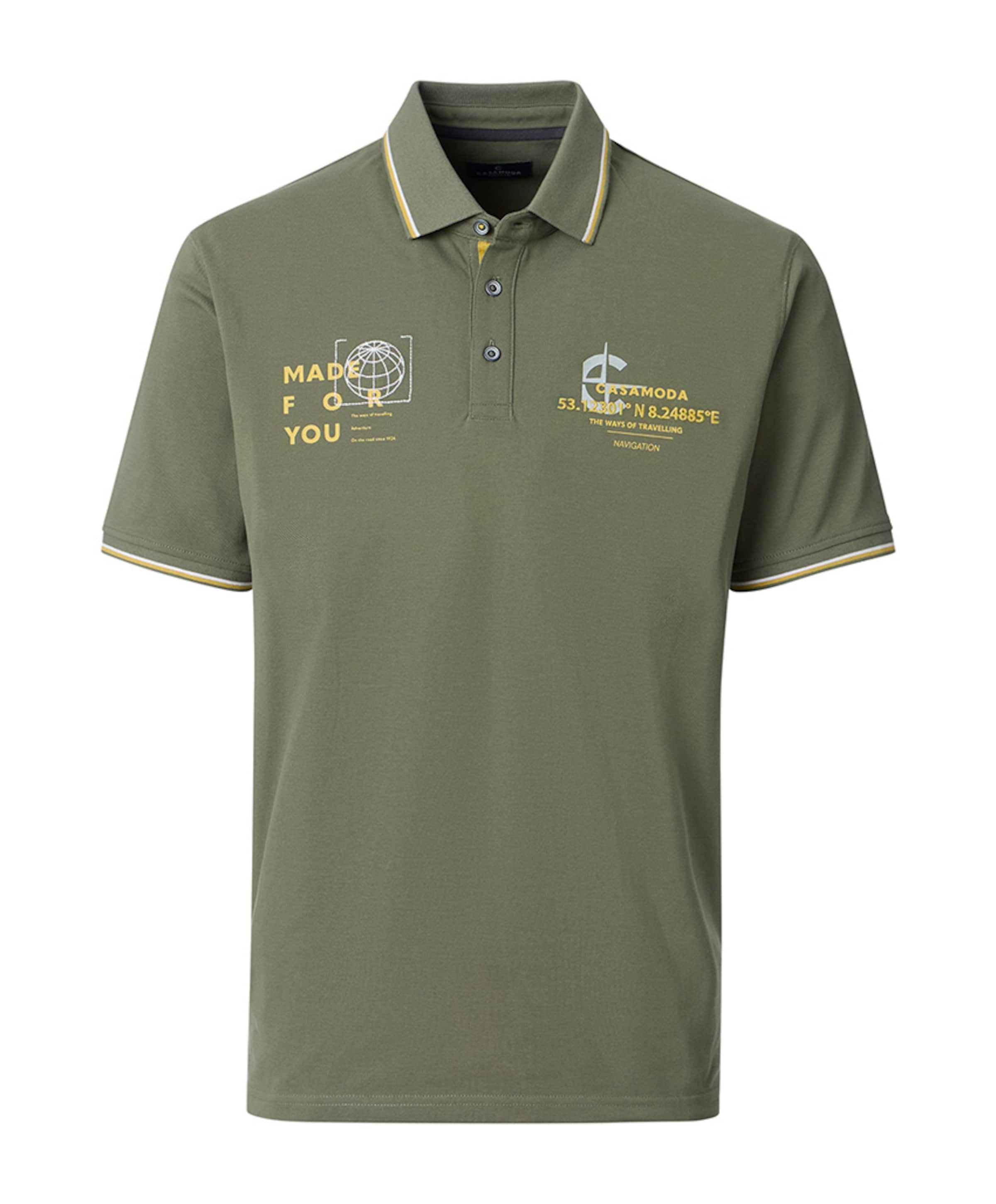 Heren polo groen
