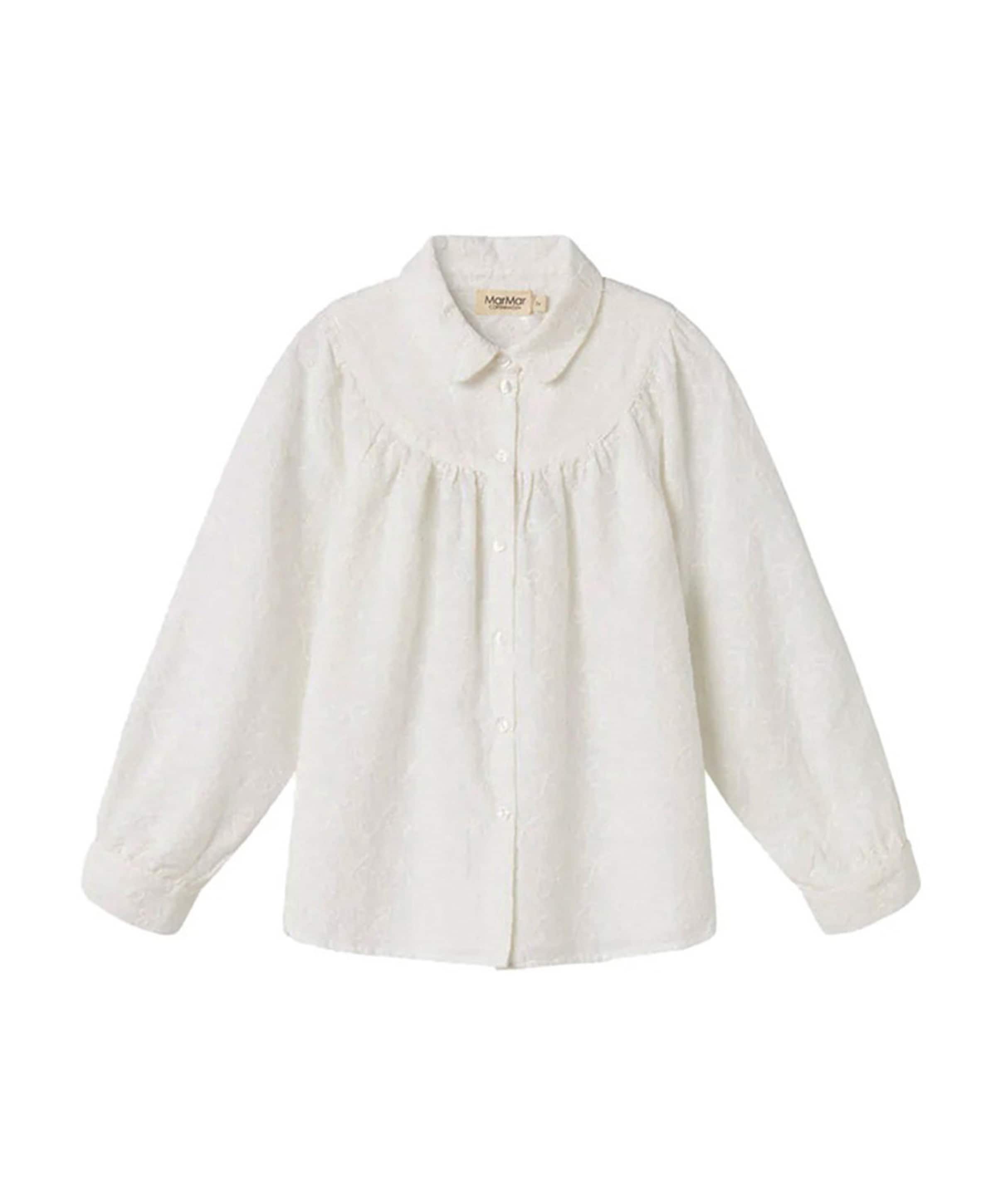 Blouse lange mouw wit