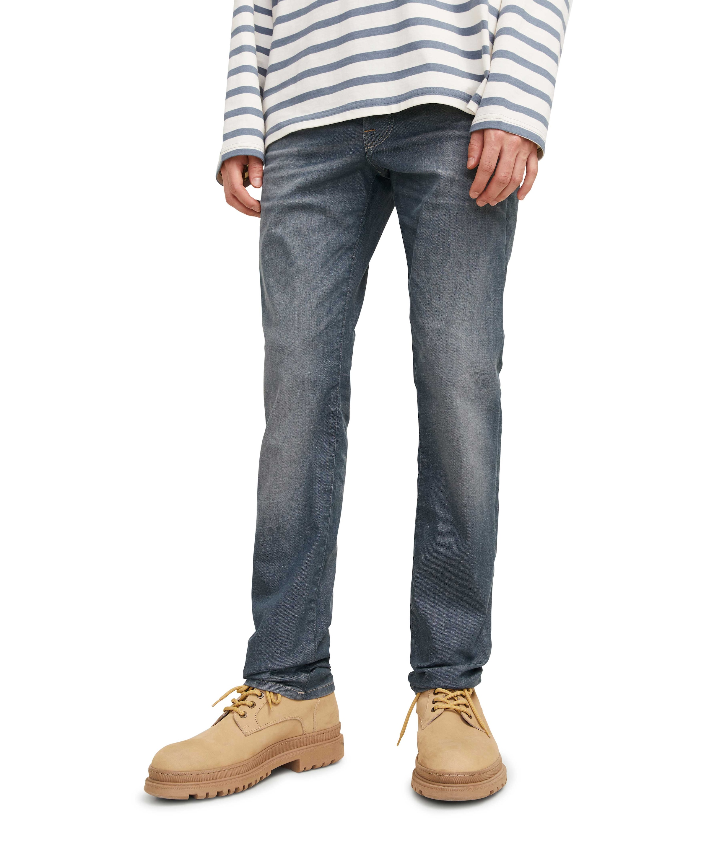 JJIGLENN JJICON JJ 619 50SPS NOOS heren jeans grijs