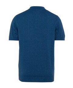 Heren polo blauw