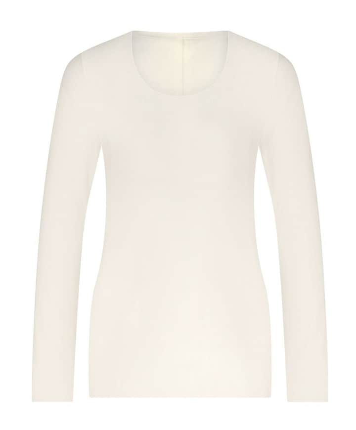 Dames t-shirt ecru