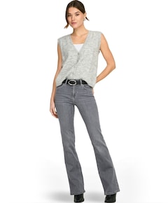 ONLBLUSH LIFE MID FLARED TAI0918 dames jeans grijs