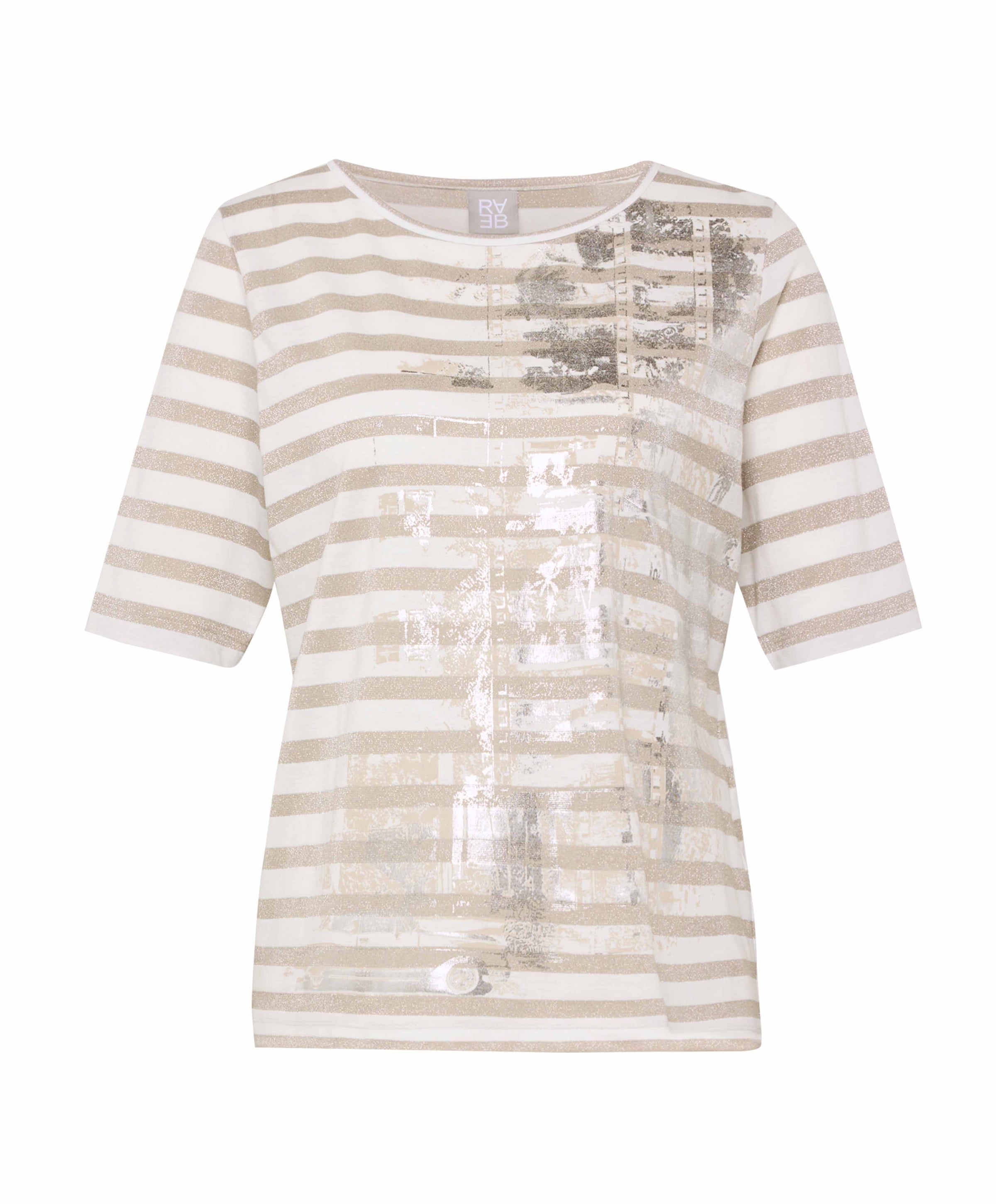 Dames T-shirt beige