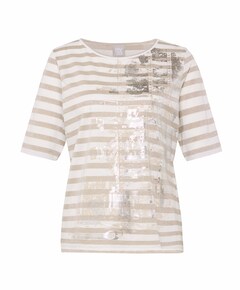 Dames T-shirt beige