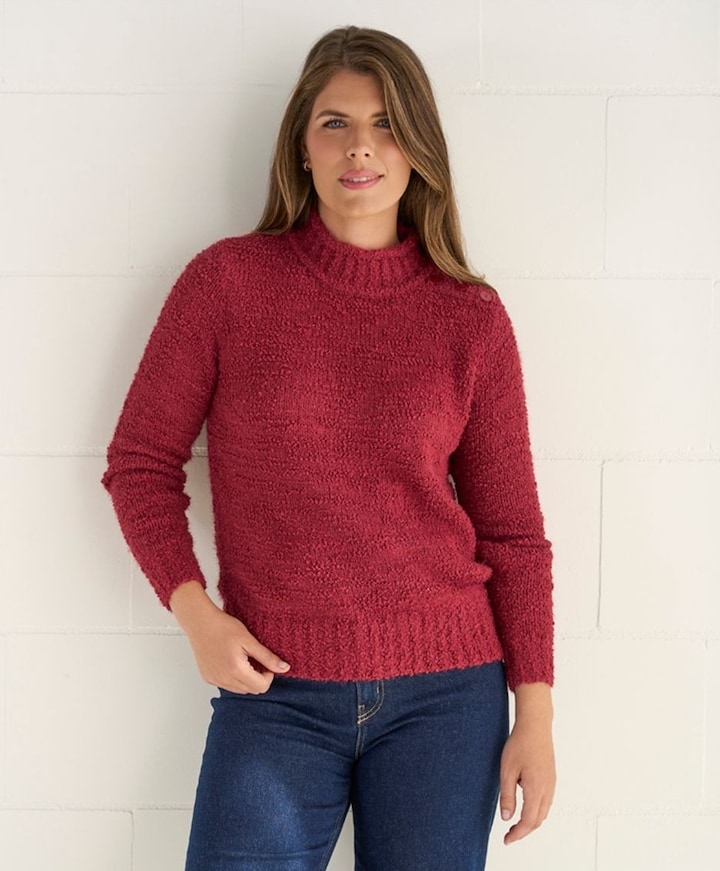 Dames trui rood