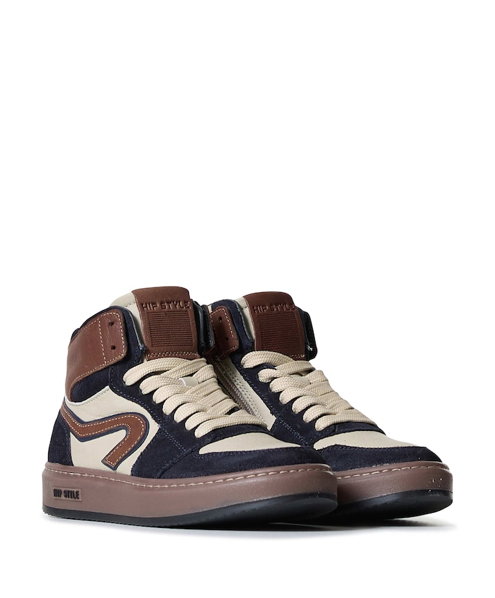 jongens veterschoenen blauw