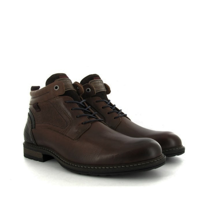 Conley  heren veterboots bruin