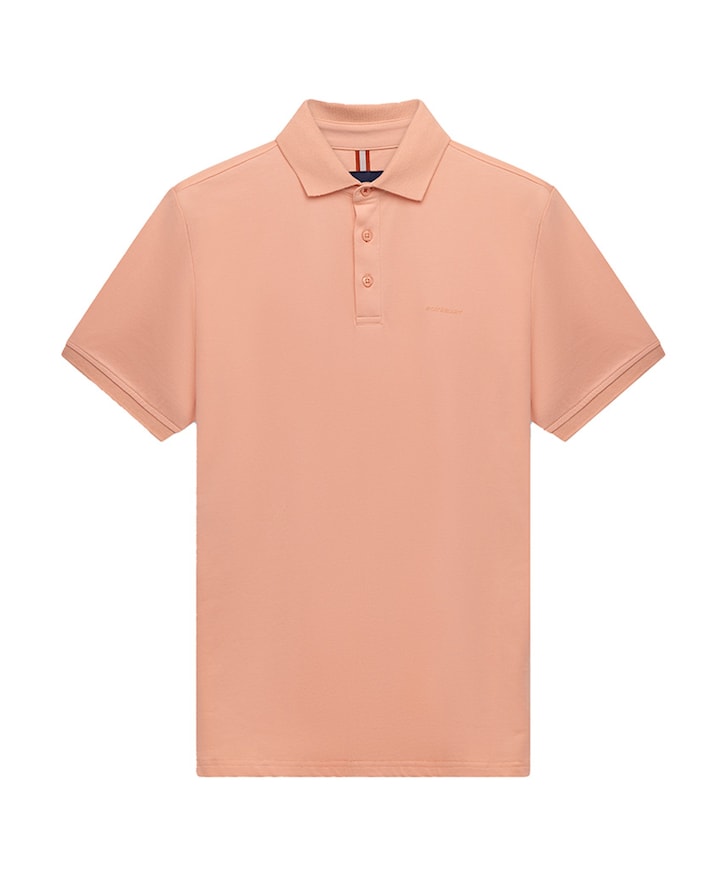 Heren polo oranje
