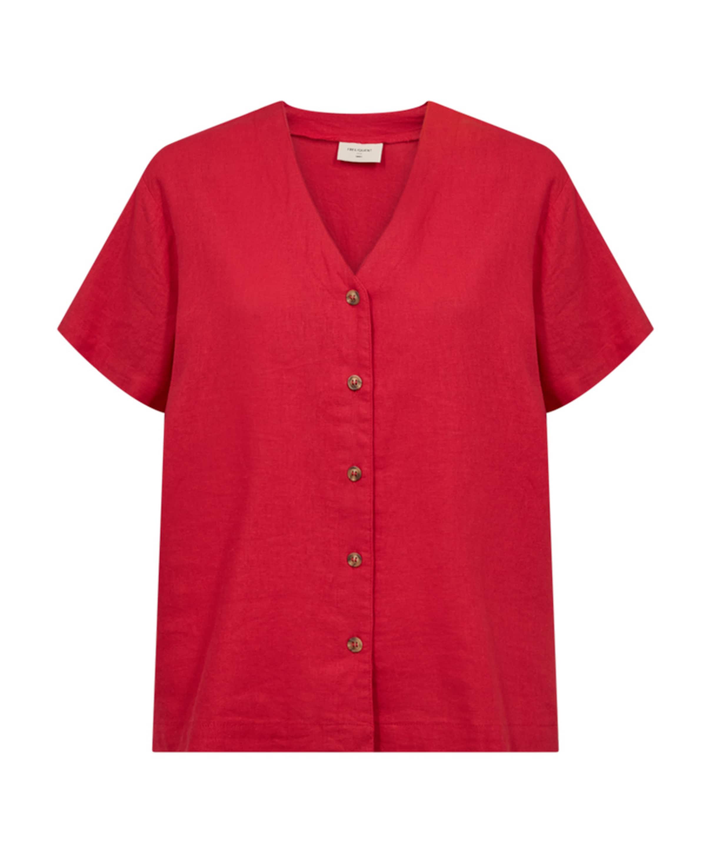 Dames blouse rood