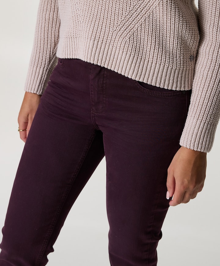 Cici jeans bordeaux