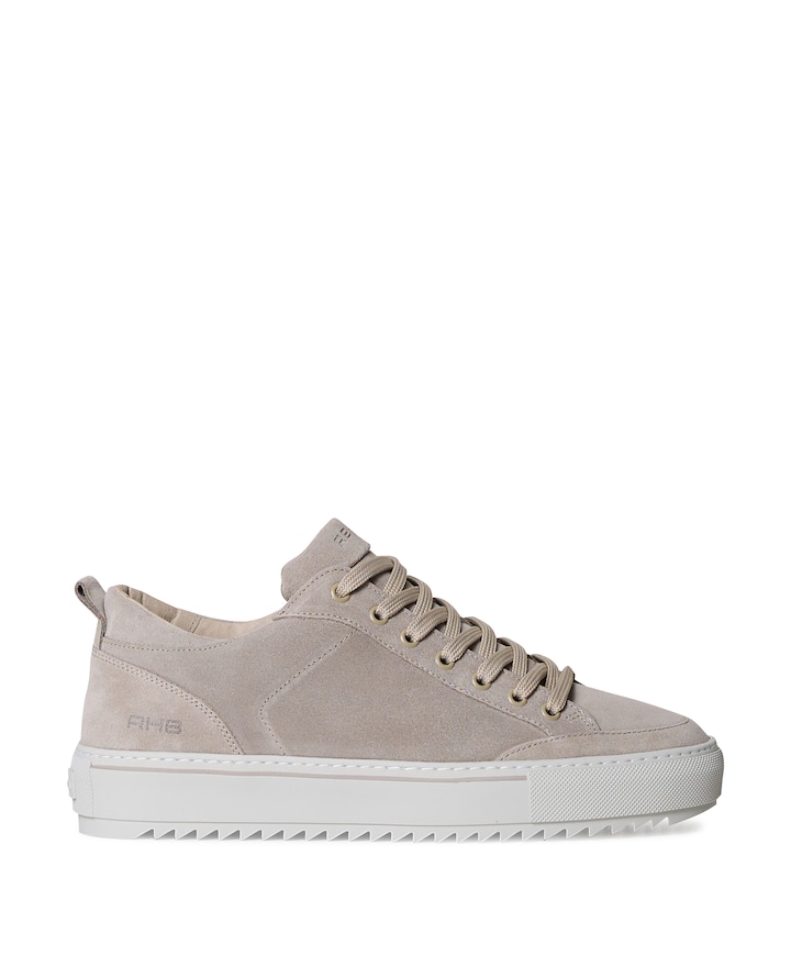 Crash sue  heren sneakers beige