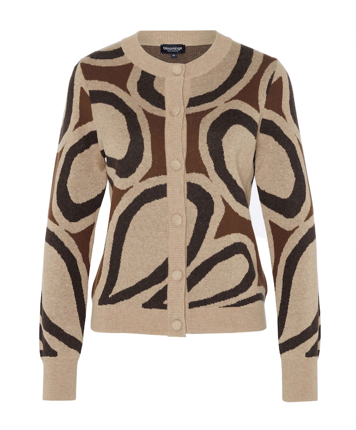 Dames vest beige