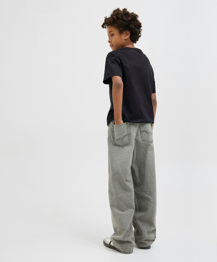 JJIALEX JJORIGINAL AKM 554 NOOS JNR jongens jeans grijs