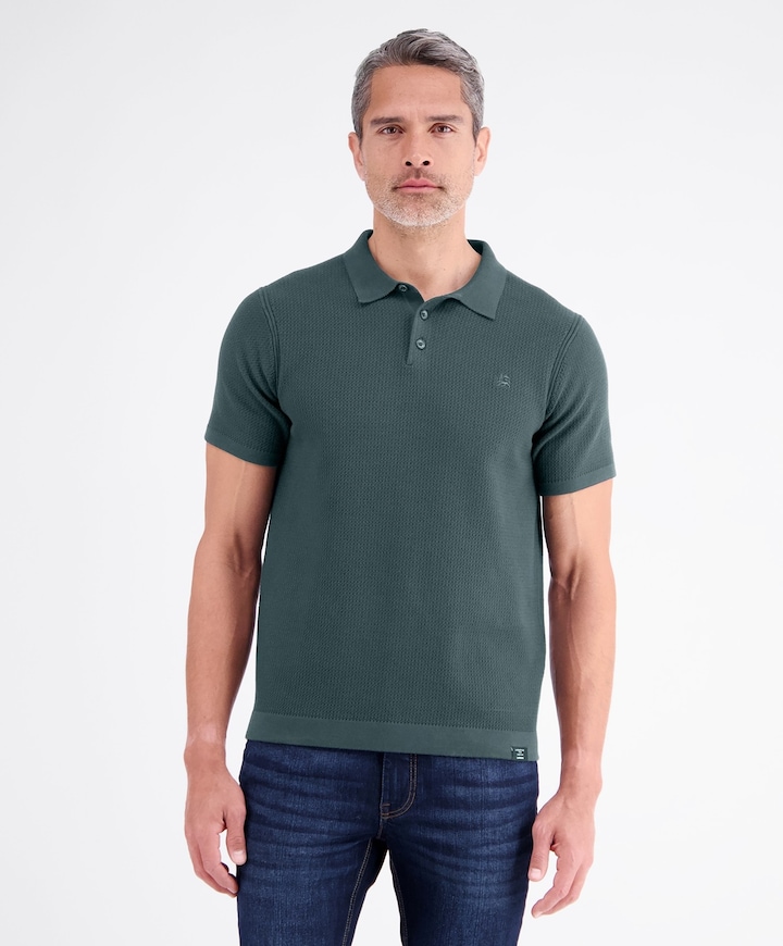 Heren polo groen