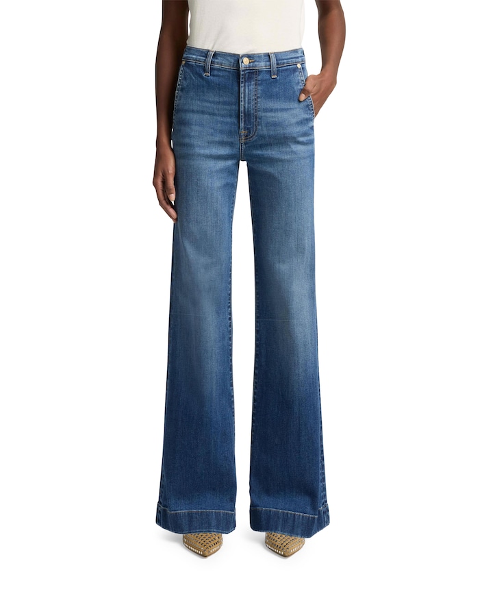 Modern Dojo Royalty With Carpenter Detail jeans blauw