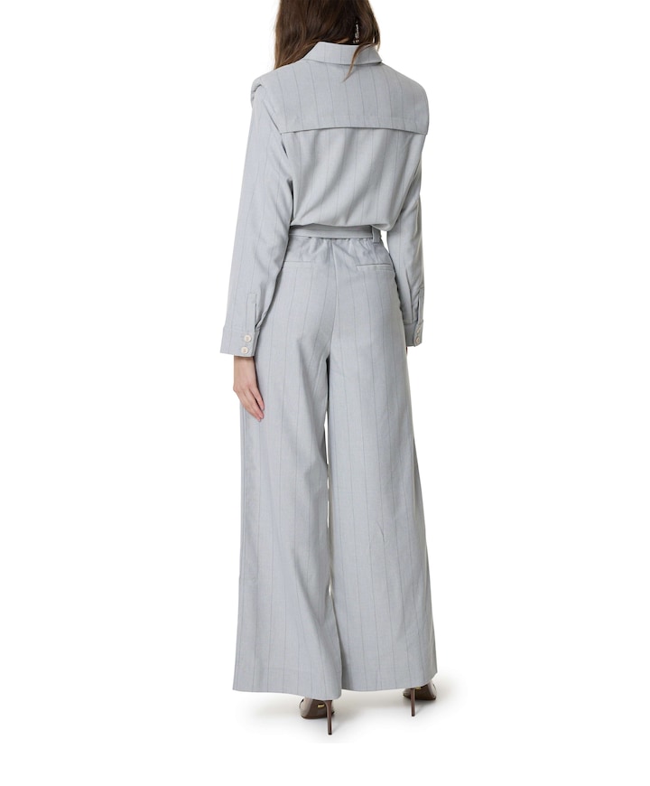 ROBIN dames jumpsuit grijs