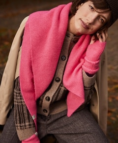 Dames sjaal roze