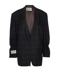 Dames blazer grijs