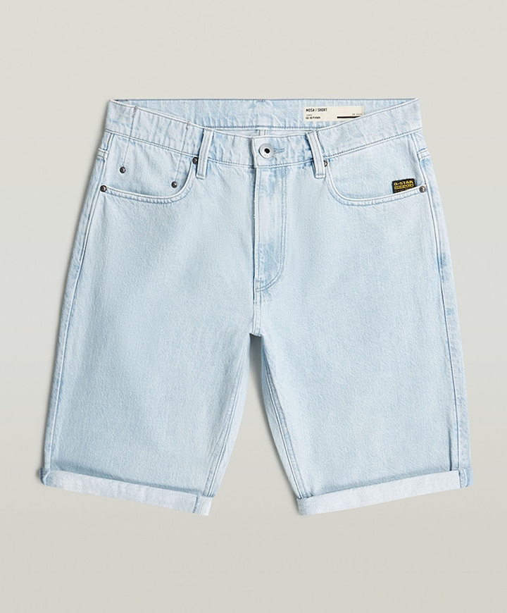 Mosa Short heren korte broek blauw