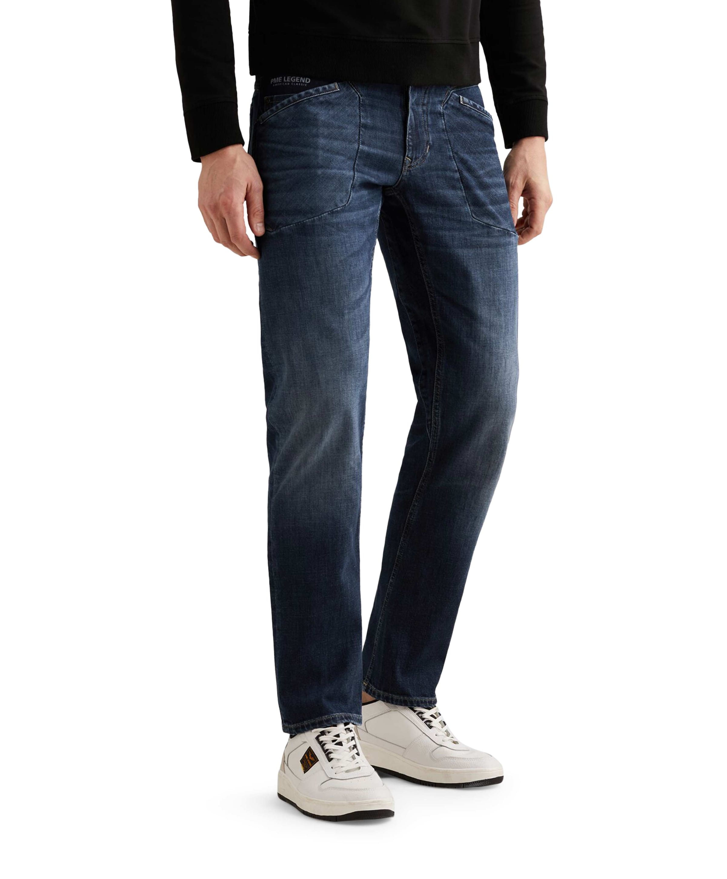 AVIATOR DARK SHADE INDIGO heren jeans blauw