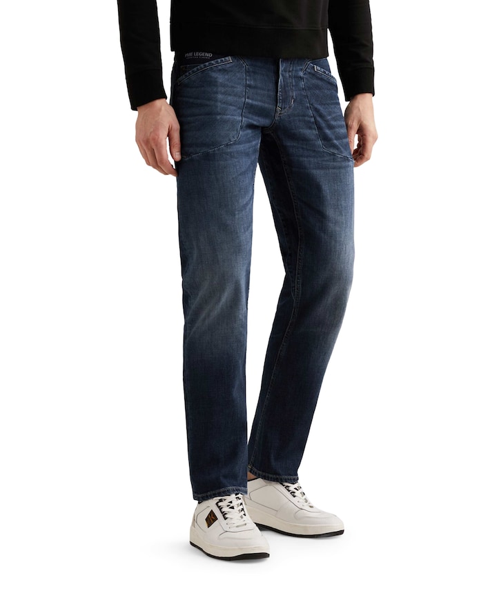 AVIATOR DARK SHADE INDIGO heren jeans blauw