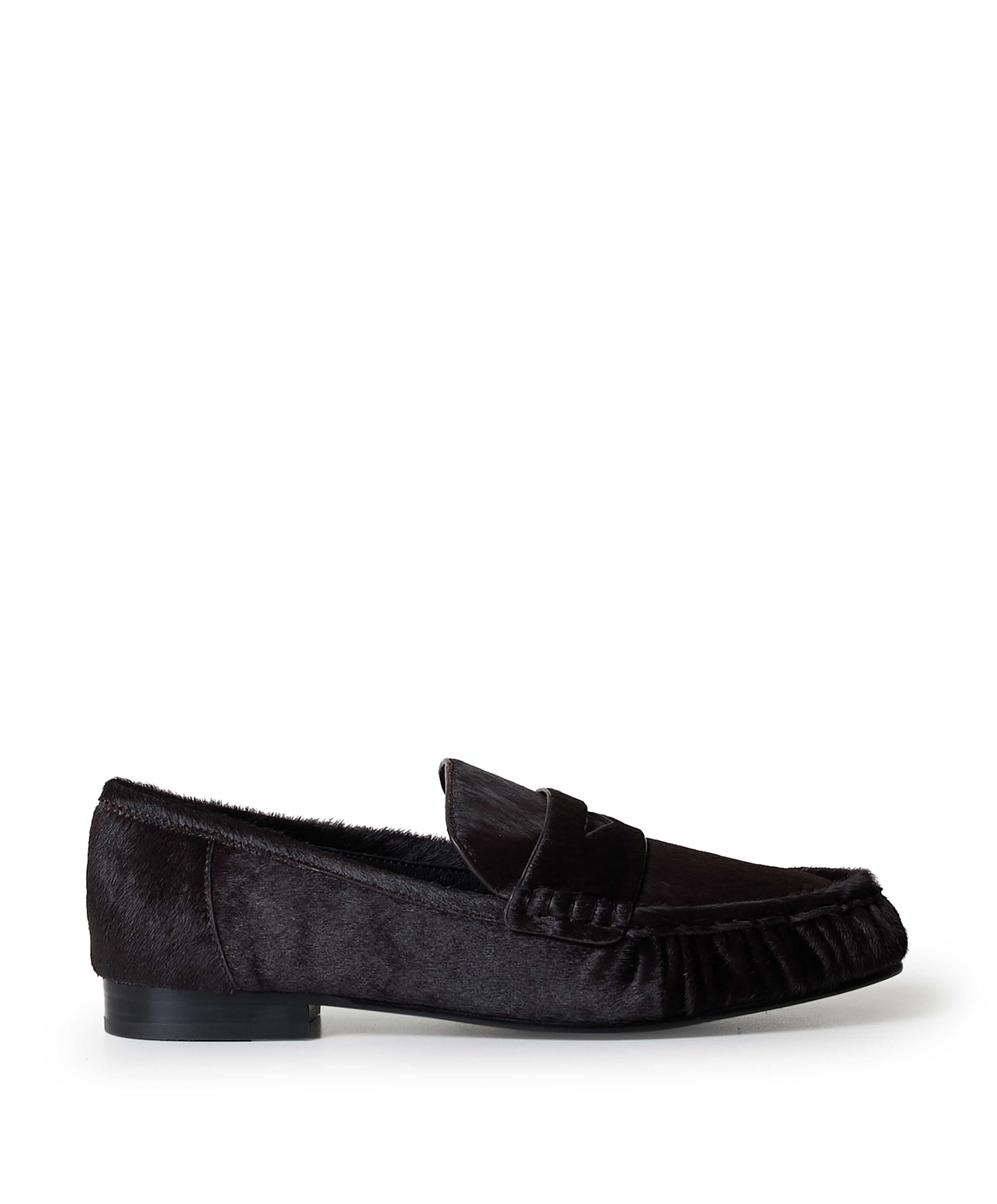 dames loafers bruin