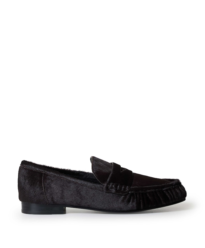 dames loafers bruin