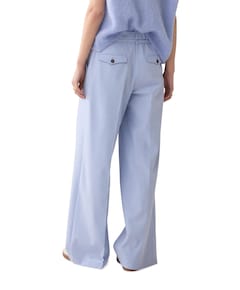 Trousers Viscose blend dames pantalon blauw