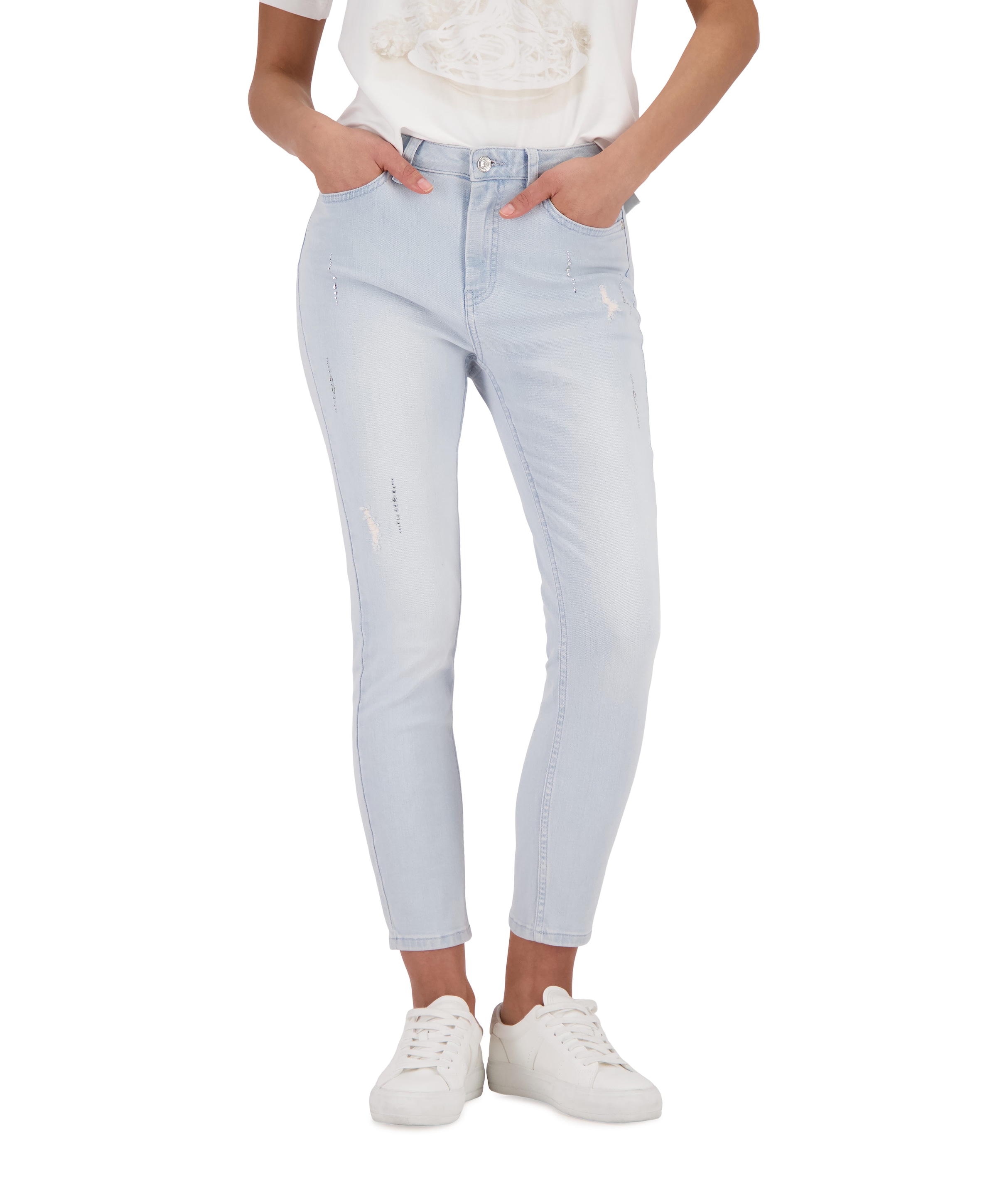 dames jeans blauw