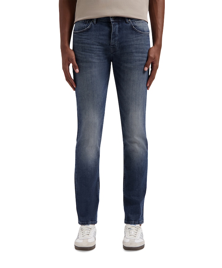 The Ryan slim fit jeans heren jeans blauw