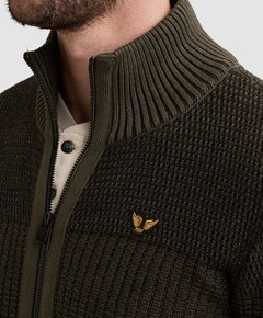 Heren vest grijs
