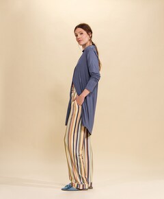 Dames nachthemd blauw