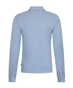 Heren polo blauw