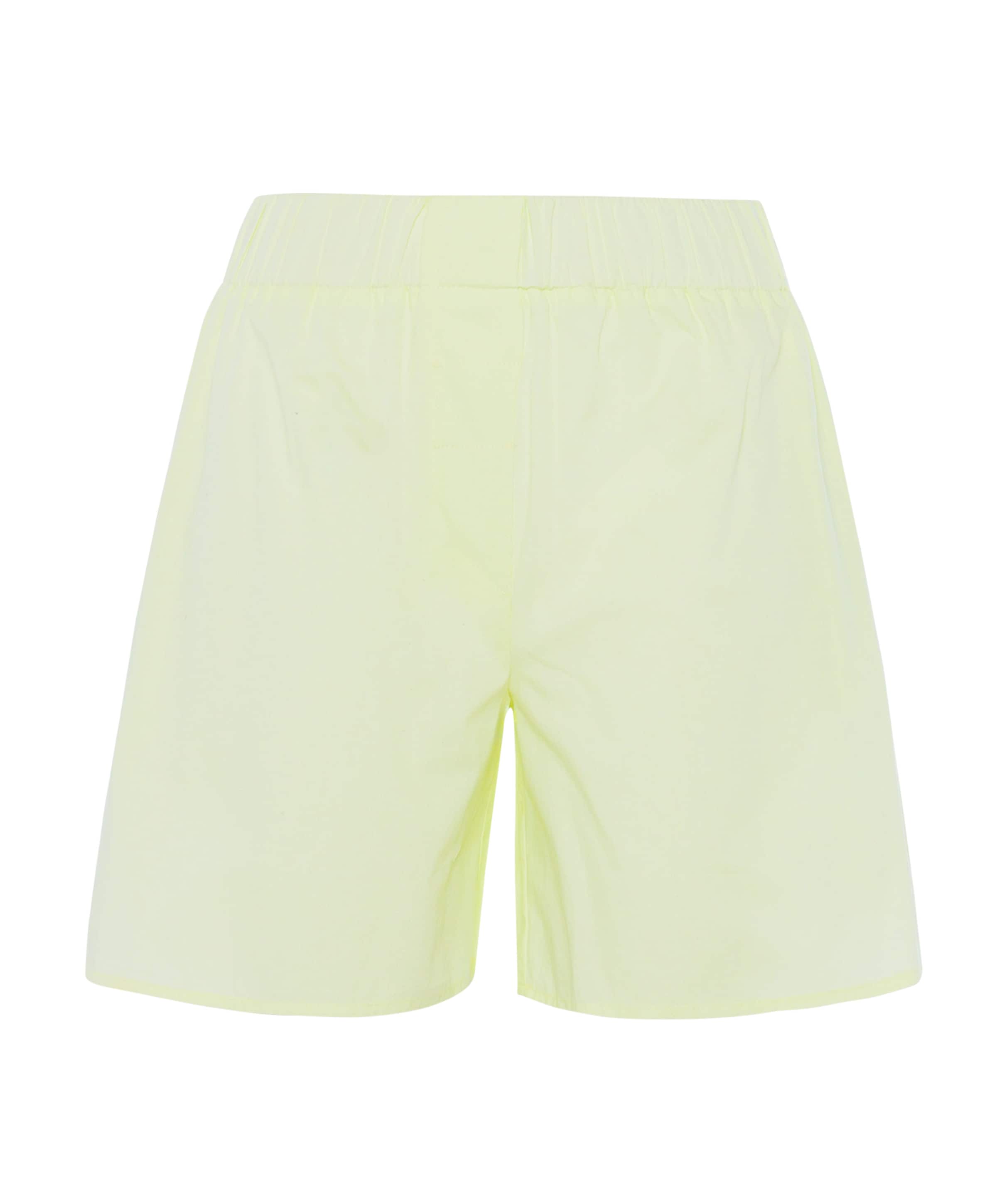 Sahej dames short geel