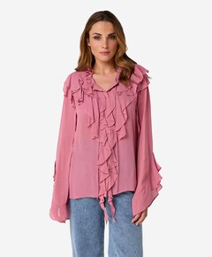 Dames blouse roze