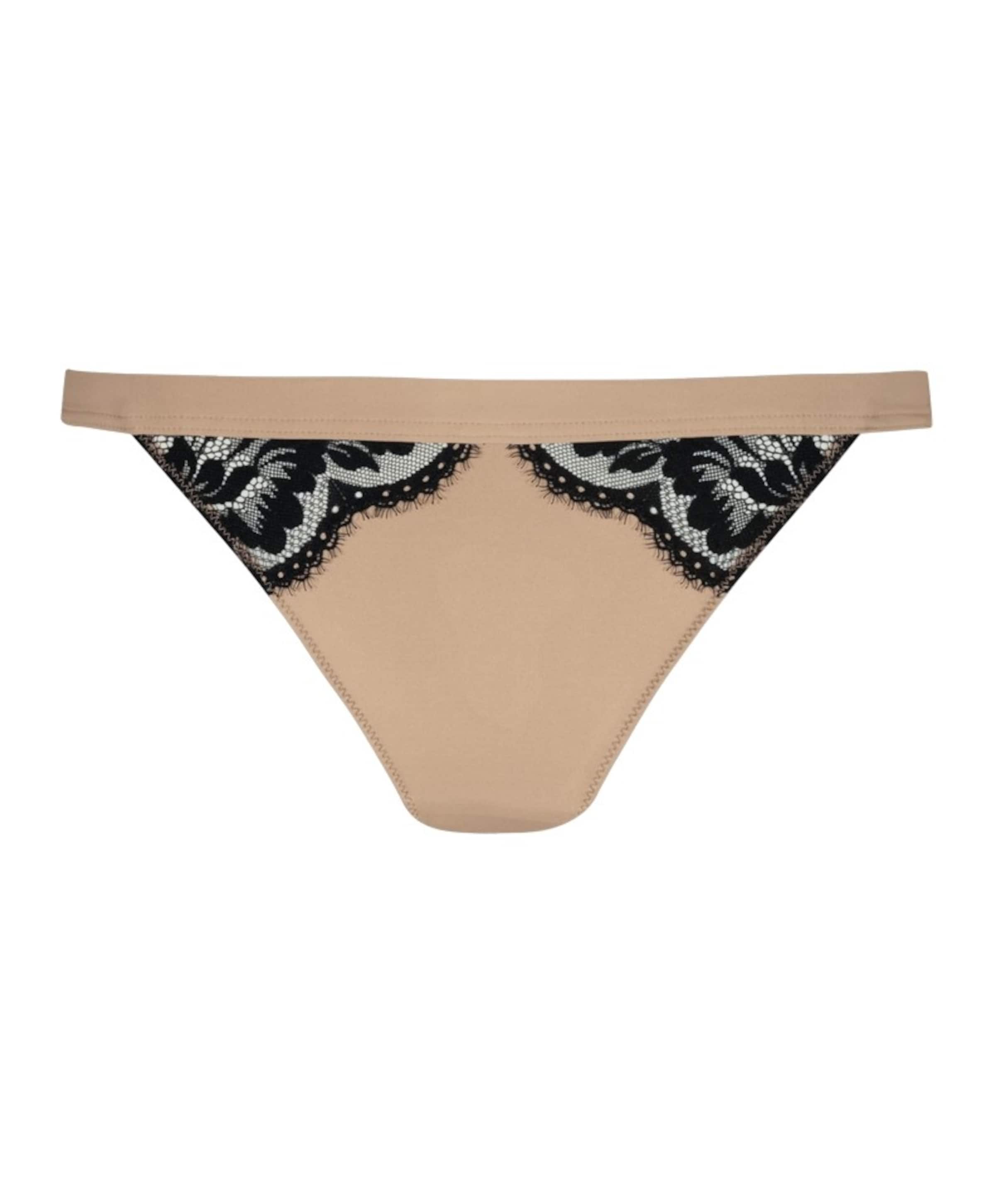 Dames string zwart
