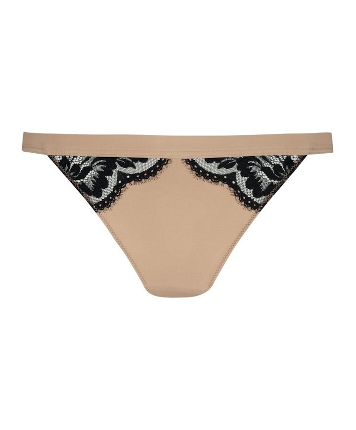 Dames string zwart