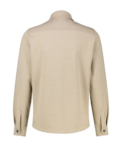 Heren overshirt beige