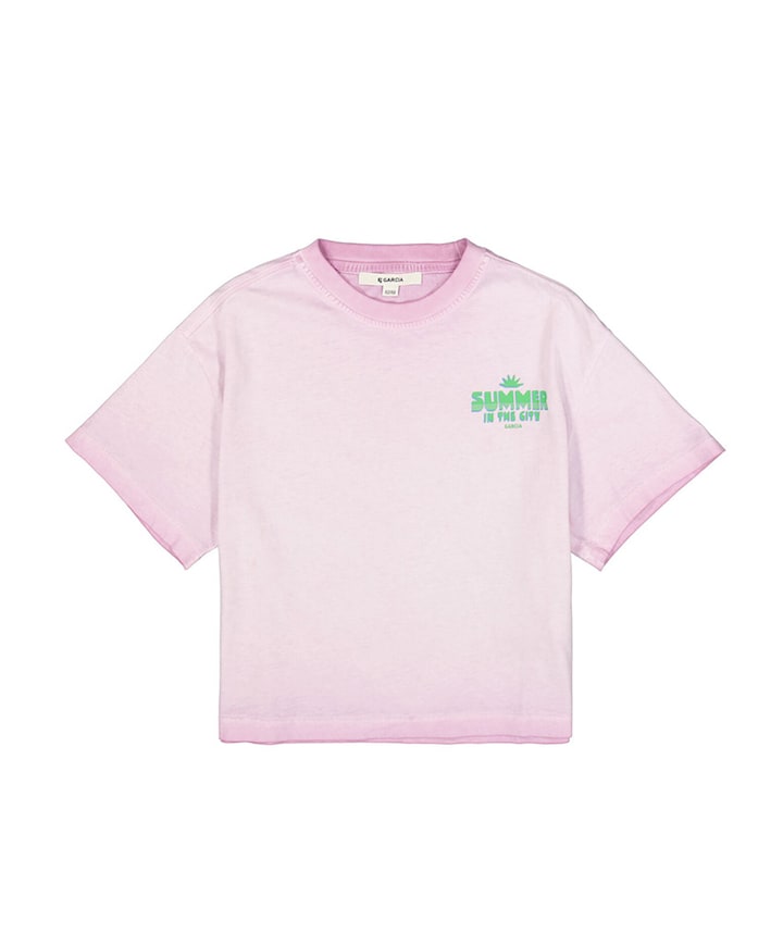 Meisjes T-shirt paars