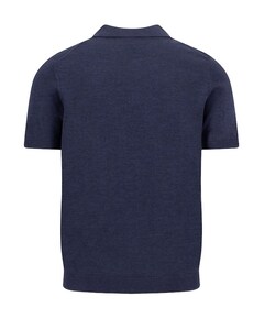 Heren polo blauw