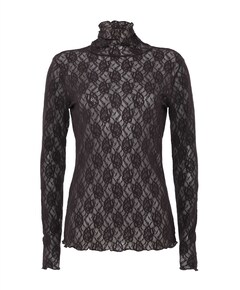 Dames top bruin