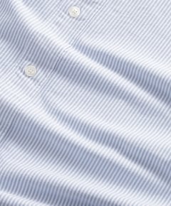 Heren overhemd lange mouw blauw