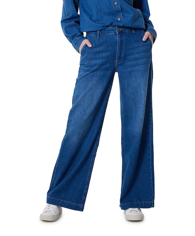 MaloMW 143 Wide Y jeans blauw