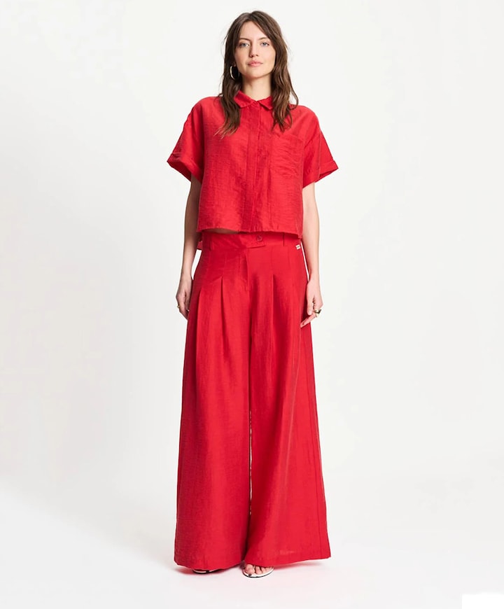 Bloom dames broek rood